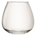 Flower Table Bouquet Vase, 17 cm, clear
