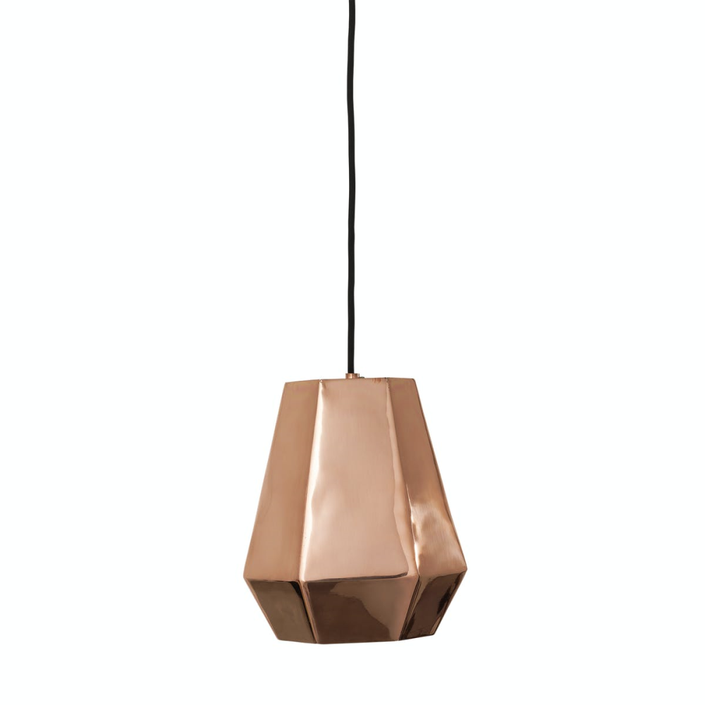 Metal Pendant light, copper, H24xD15cm