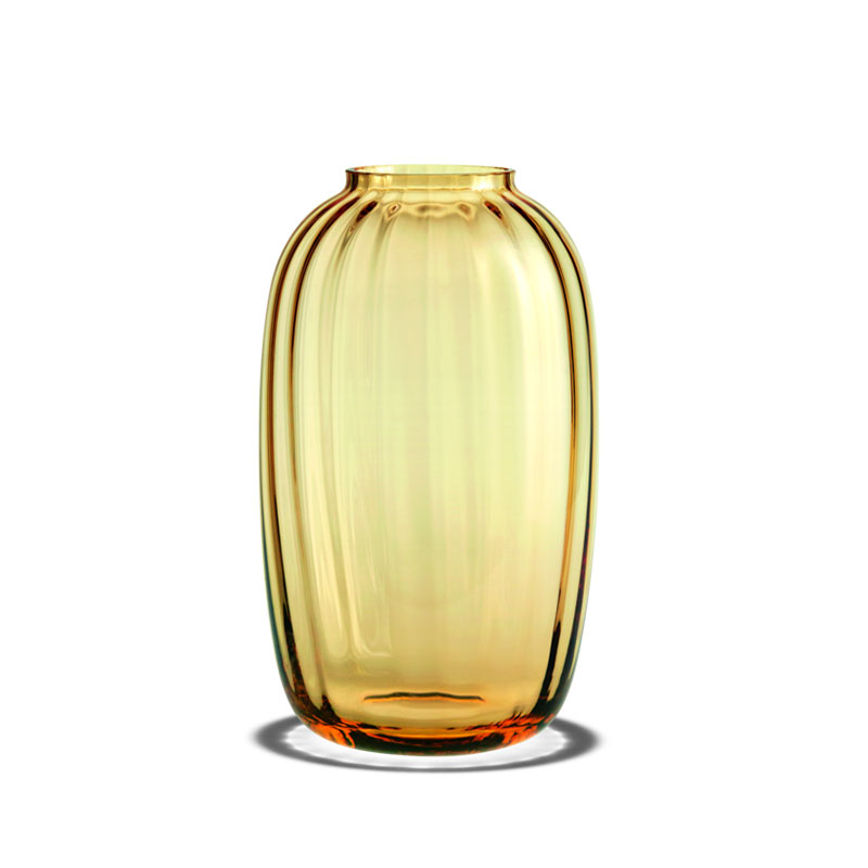 Primula Vase, H25.5cm, Amber