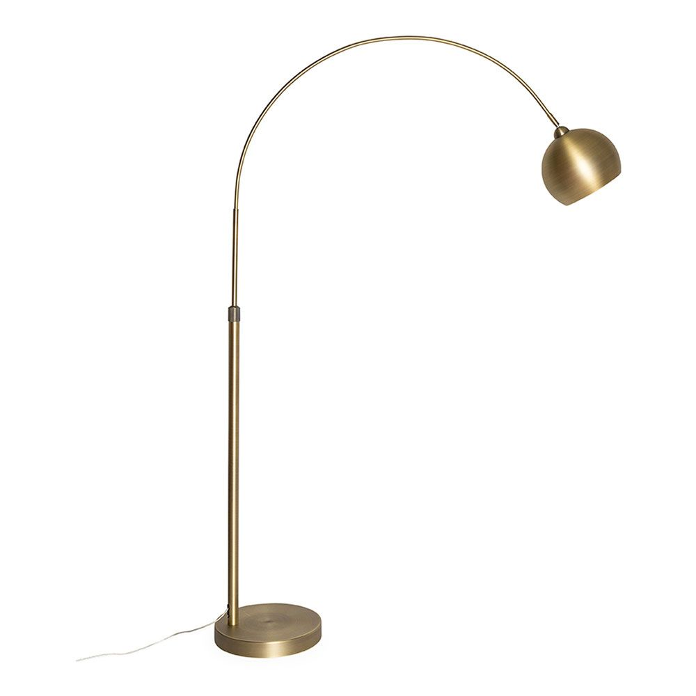 Mini Lounge Floor Lamp, 197 cm, Brass