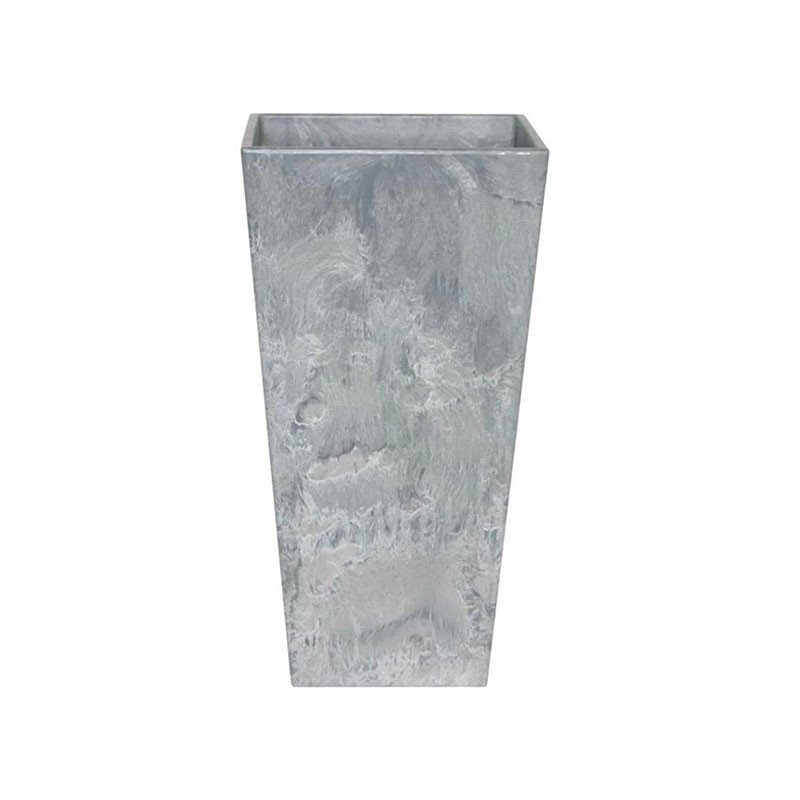 Ella Vase, H49 cm, Grey