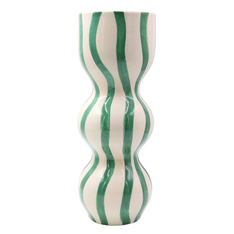 Raquel Vase, H34.5 cm, Rayas Bailarinas
