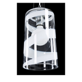 Kosta Boda, Power pendulum, H31 x D16cm Anna Ehrner, clear