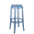 Philippe Starck 2005 Charles Ghost Stool, H75cm, Powder Blue